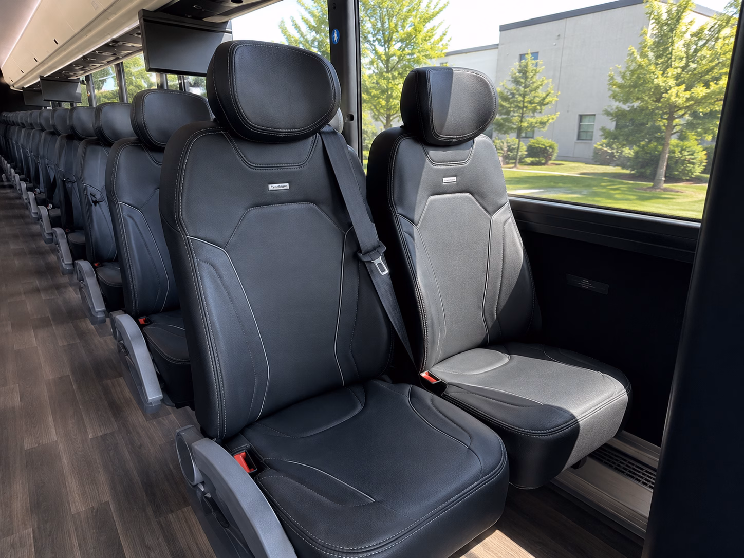 knoxville corporate event transportation onboard seating