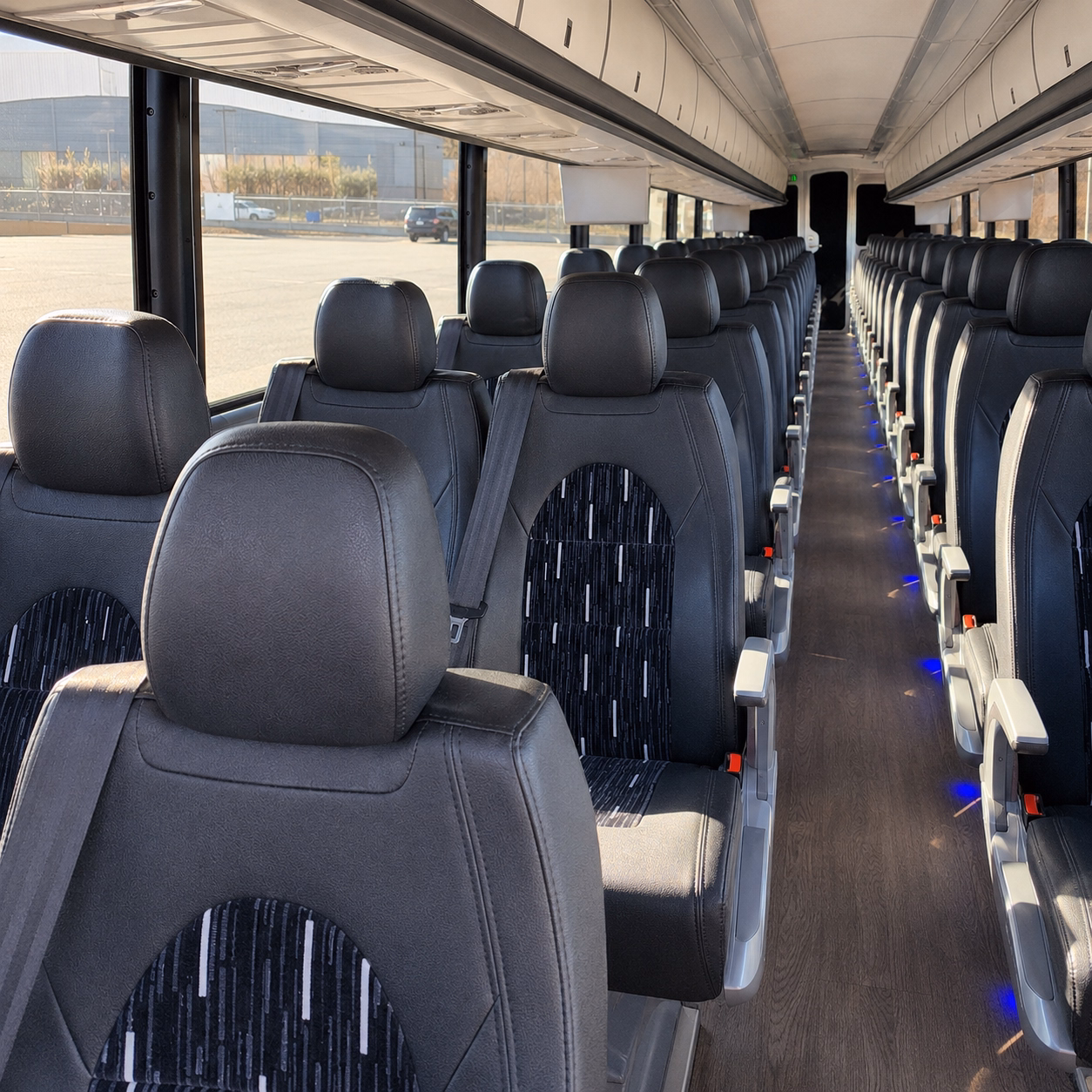 knoxville sporting event transportation onboard seating