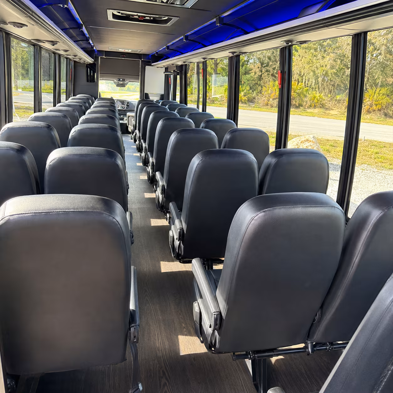 knoxville wine tour brewery transportation onboard seating