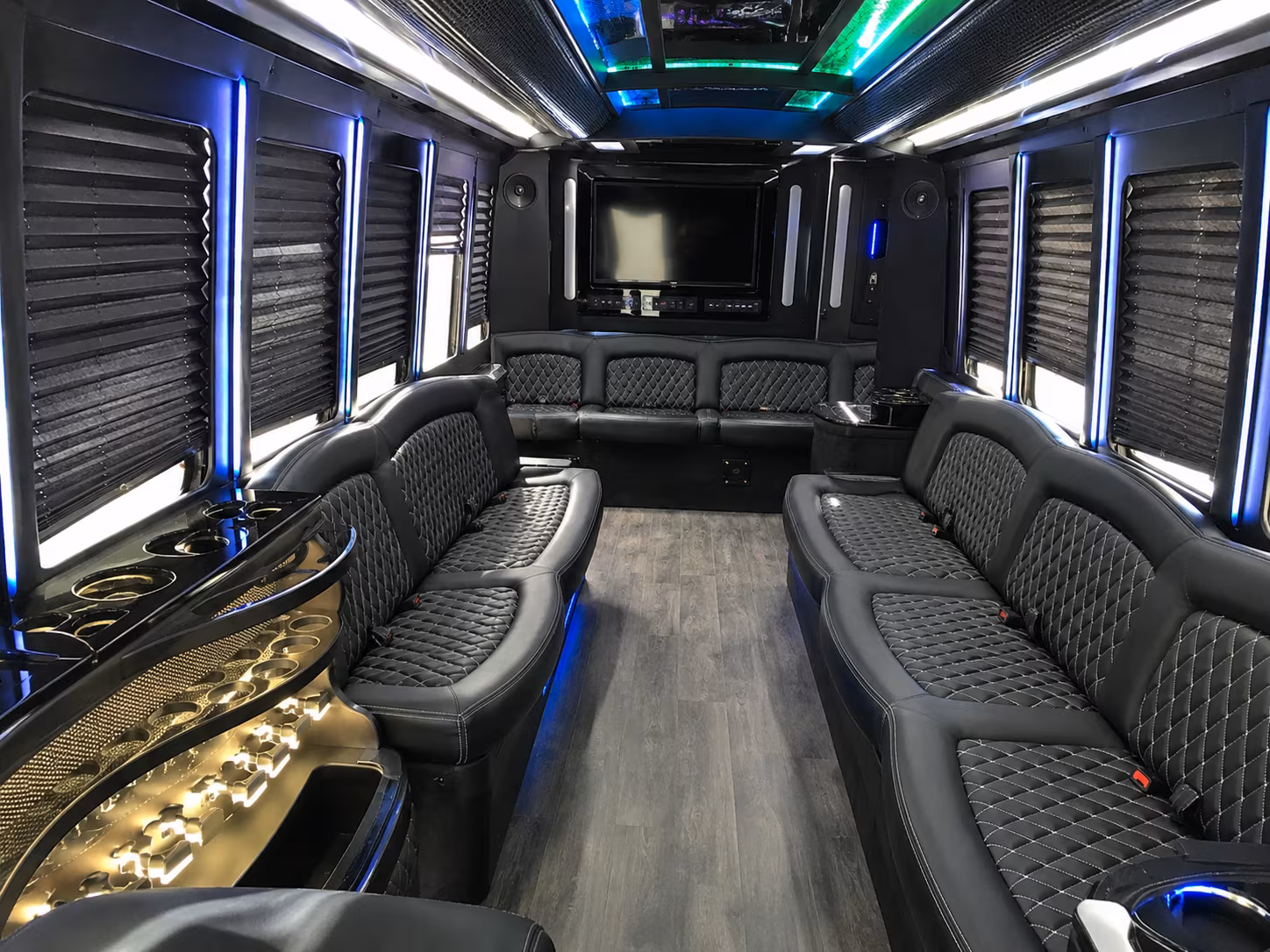 prom party bus pickups across farragut bearden and west knoxville
